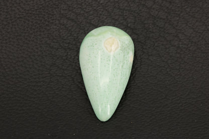 Green Apple Arizona Variscite Cabochon bottom picture