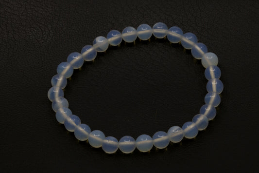 Opalite stretchy bracelet, 6 mm spheres