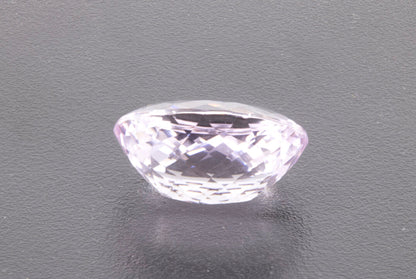 Pink Kunzite Oval Cut Facet Loose Stone 20 ct. back picture