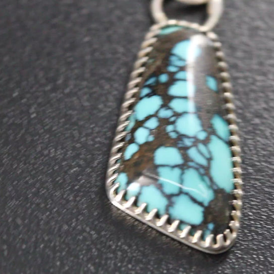 Hubei Turquoise Pendant set in Sterling Silver video