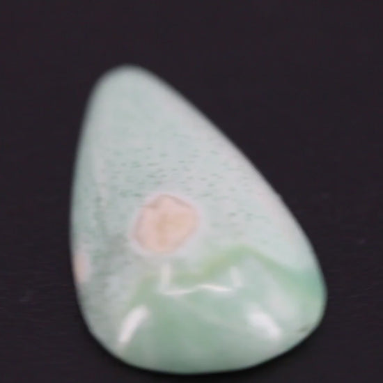 Green Apple Arizona Variscite Cabochon video