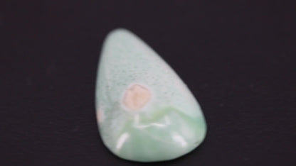 Green Apple Arizona Variscite Cabochon video