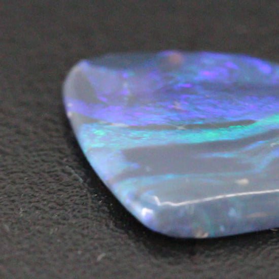 Lightning Ridge Black Opal Cabochon video