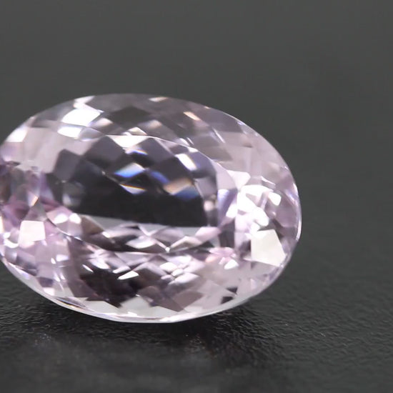 Pink Kunzite Oval Cut Facet Loose Stone 20 ct. video