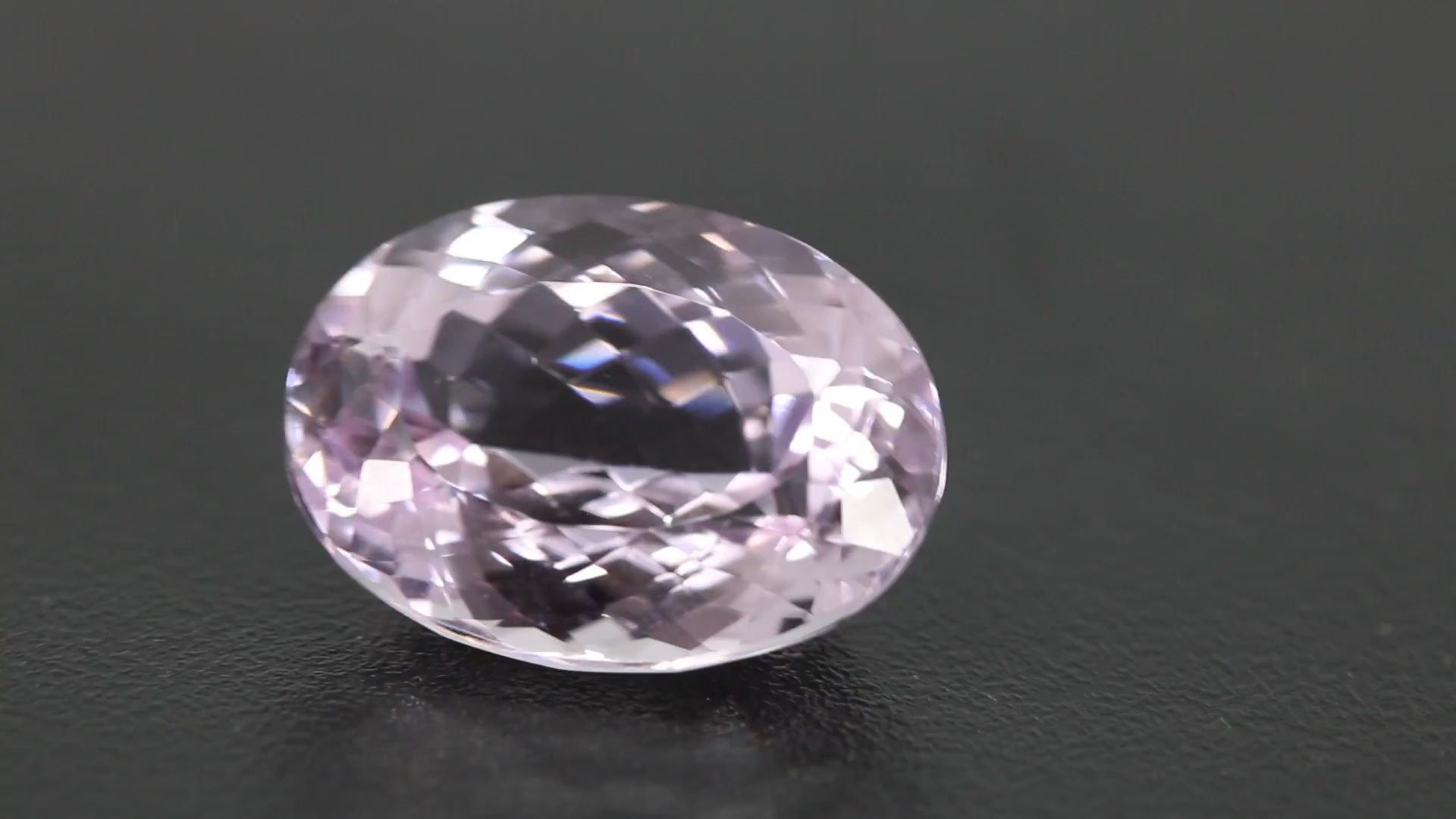 Pink Kunzite Oval Cut Facet Loose Stone 20 ct. video